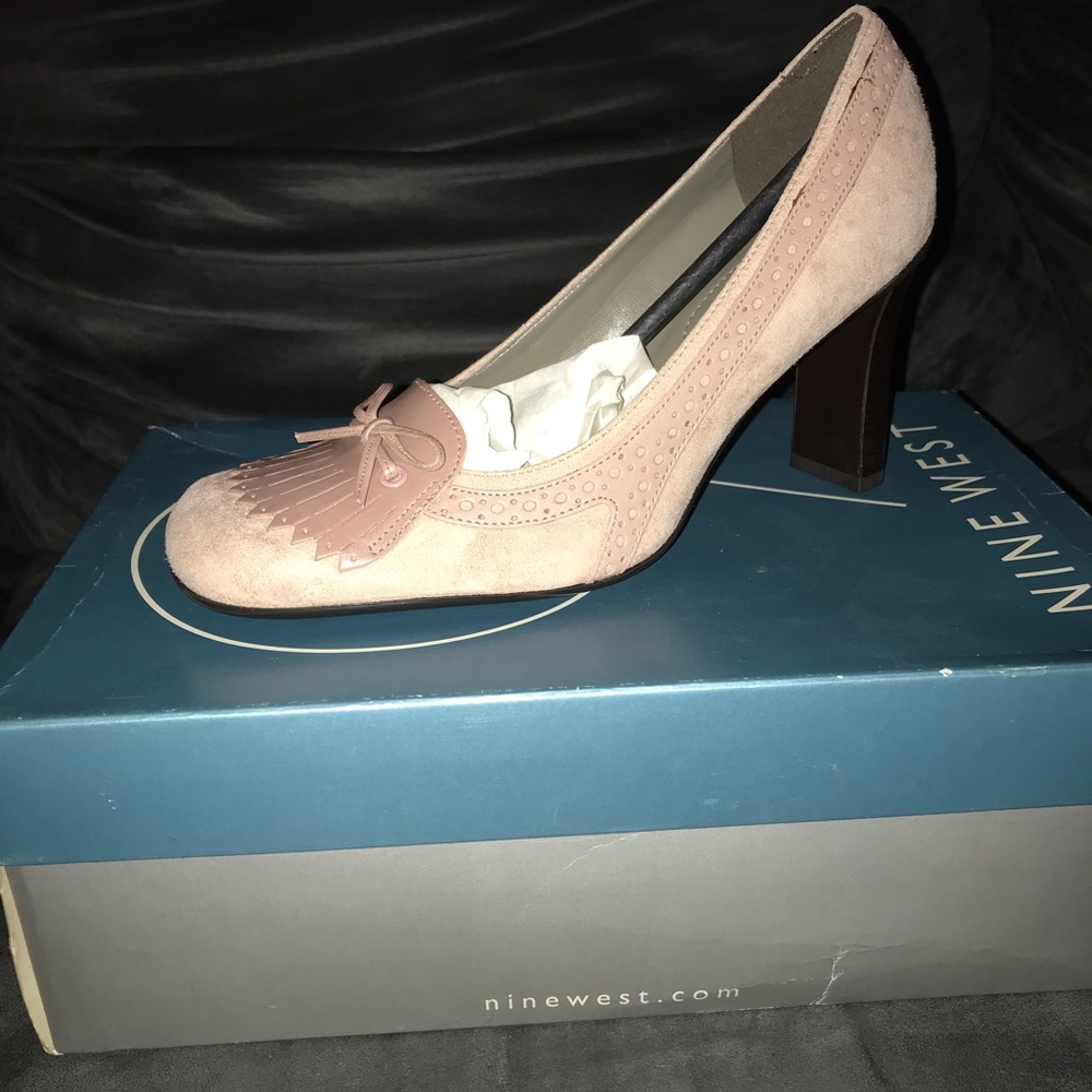 Light pink& grey Nine West shoes